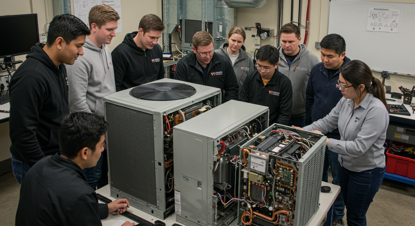 Professional development in HVAC